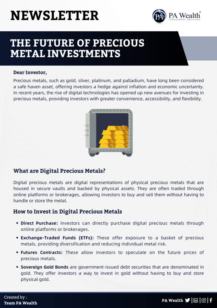 Precious Metal Investments