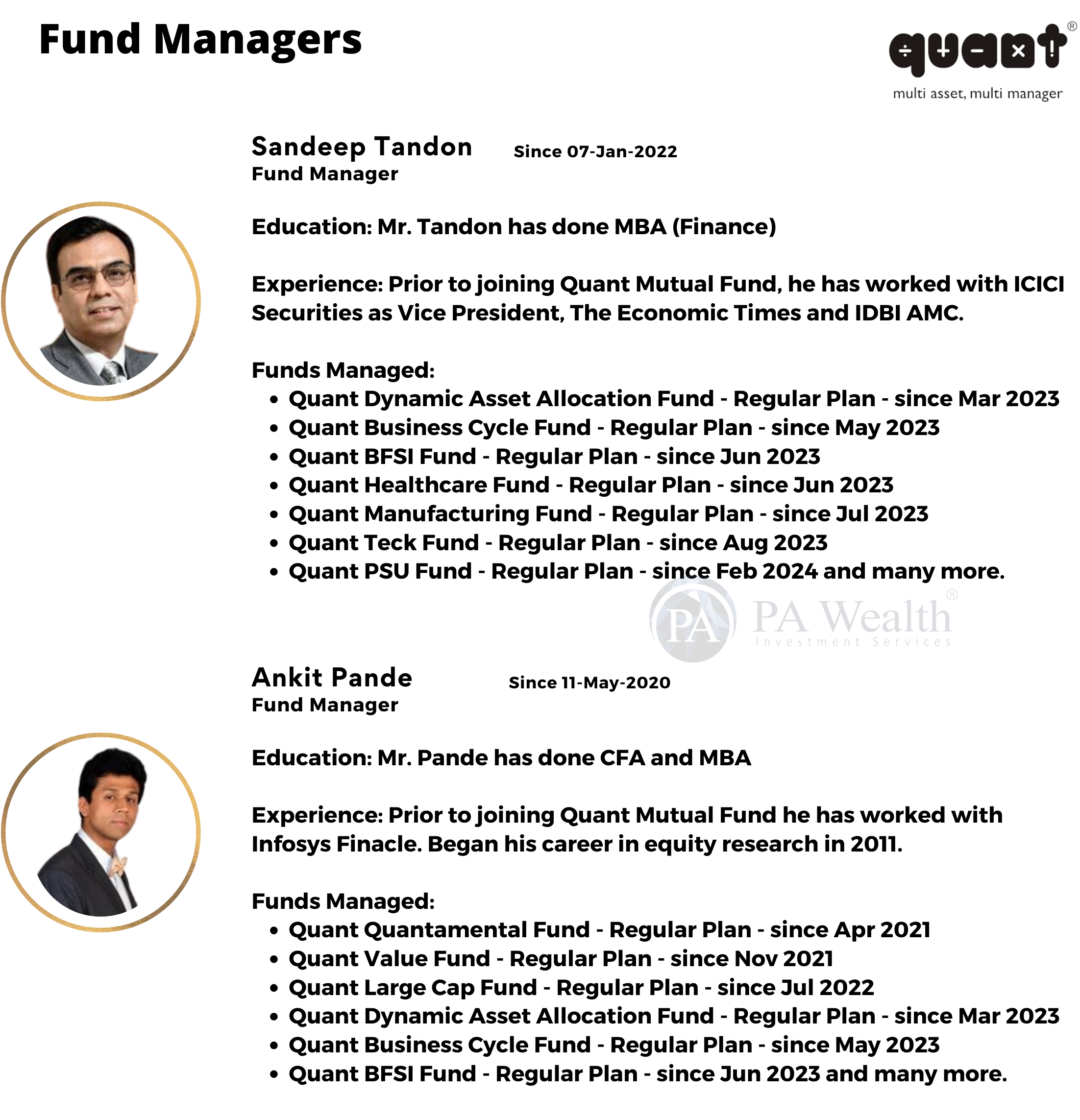 Fund Manager