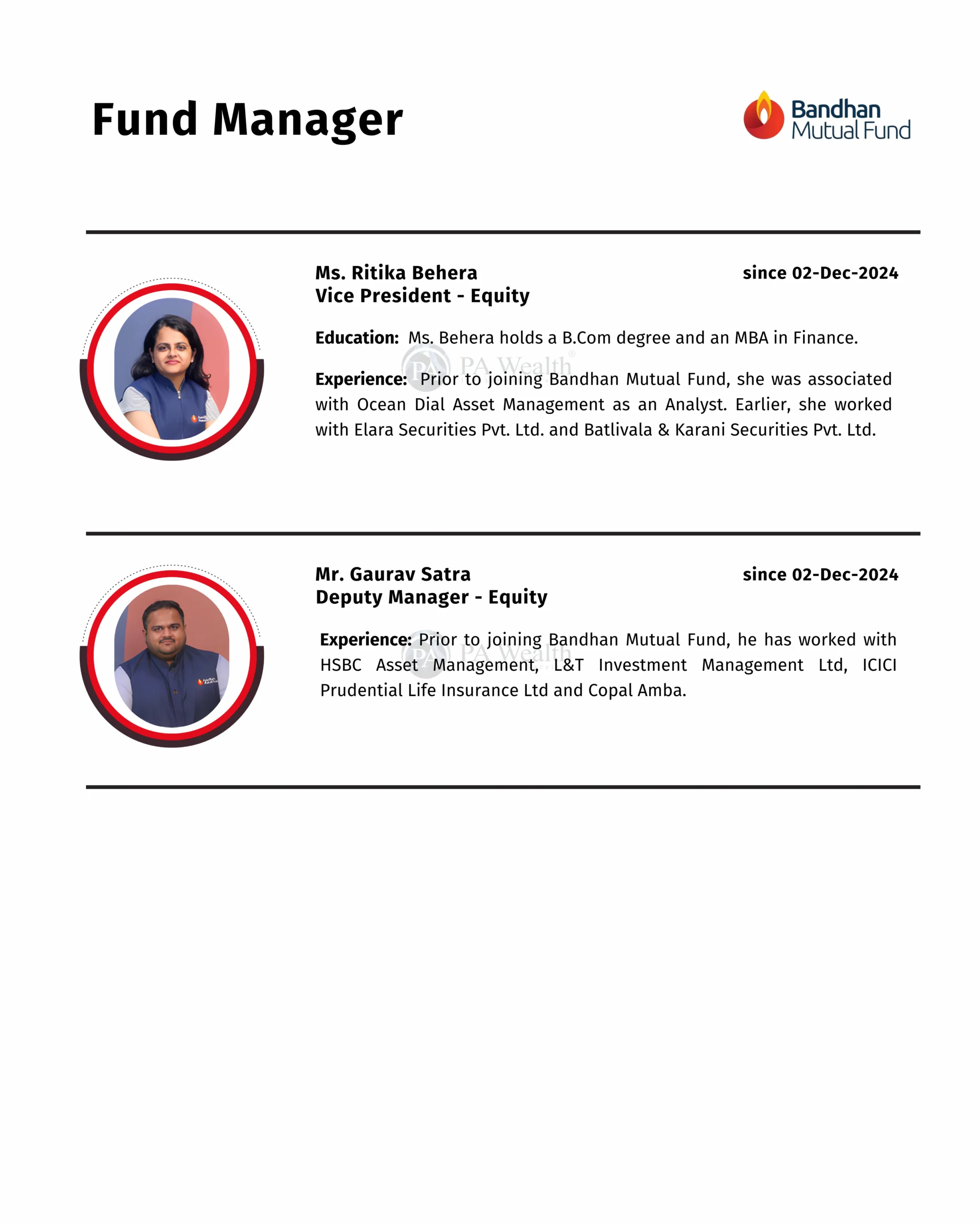 Bandhan Large & Midcap_Fund Manager_PA Wealth