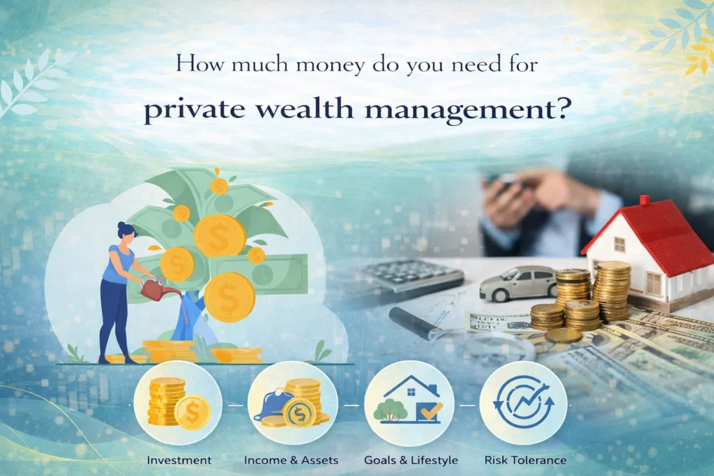 How much money do you need for private wealth management