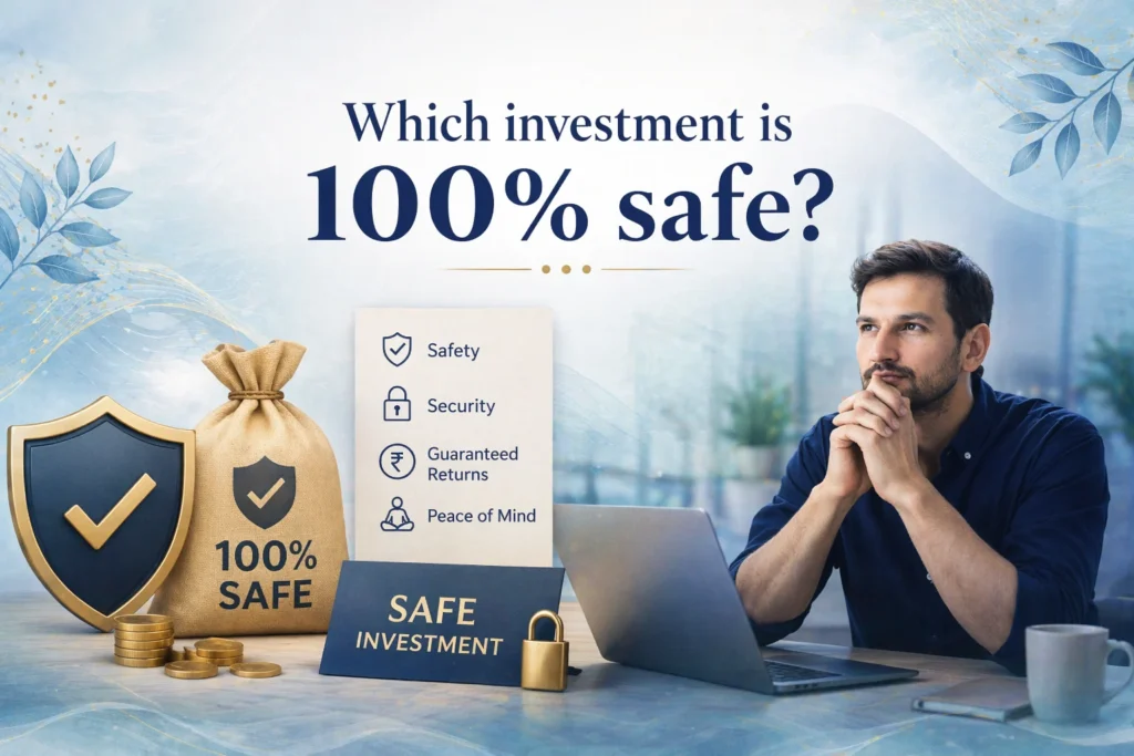 Which investment is 100% safe?