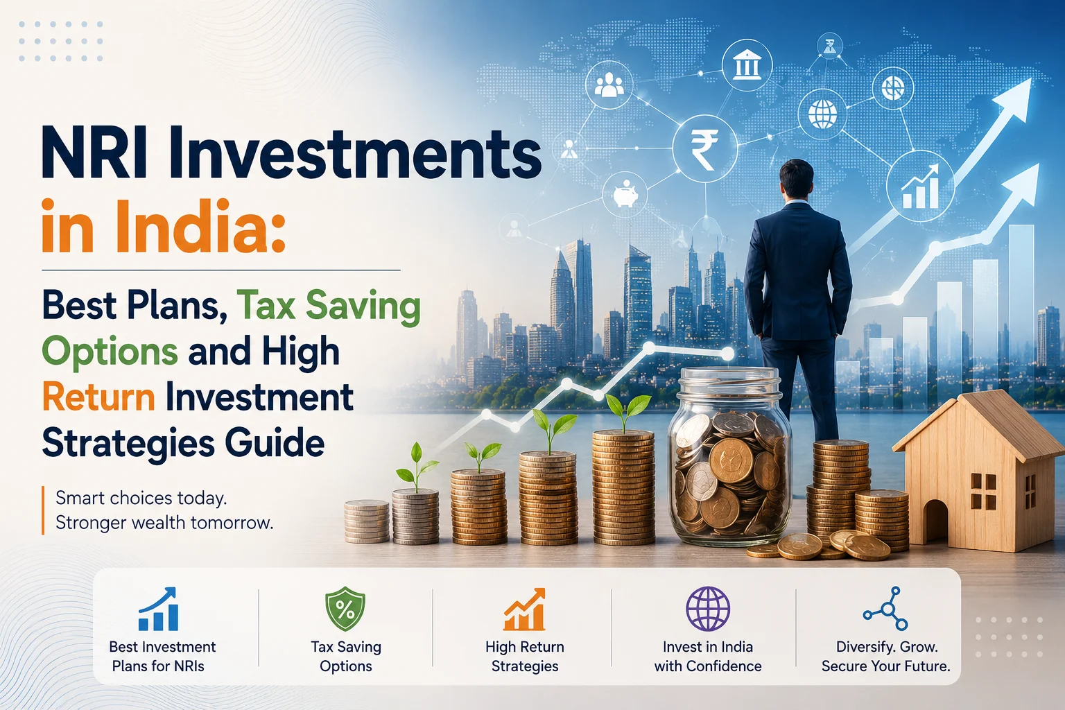 NRI Investments in India Best Plans, Tax Saving Options and High Return Investment Strategies Guide