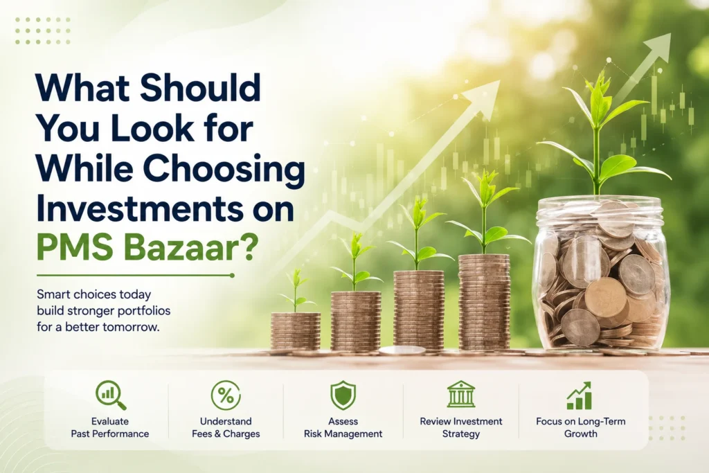 What Should You Look for While Choosing Investments on PMS Bazaar