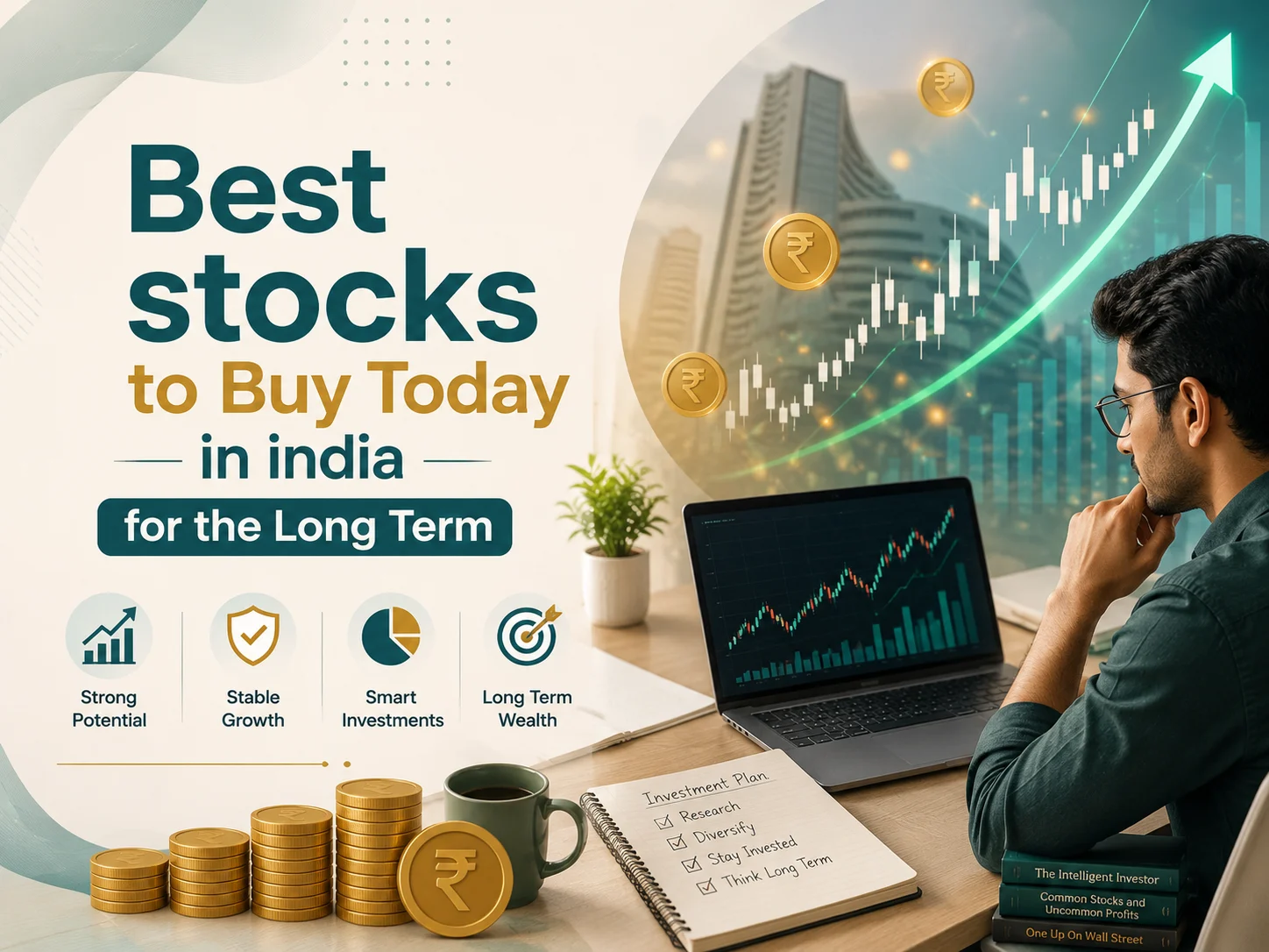 Best stocks to Buy Today in india for the Long Term